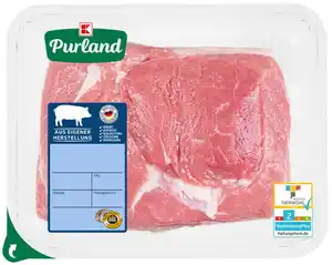 K-PURLAND Schinkenkrustenbraten vom Schwein, kg