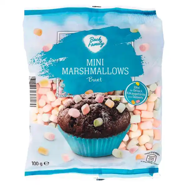 Bild 1 von BACK FAMILY Mini-Marshmellows 100 g