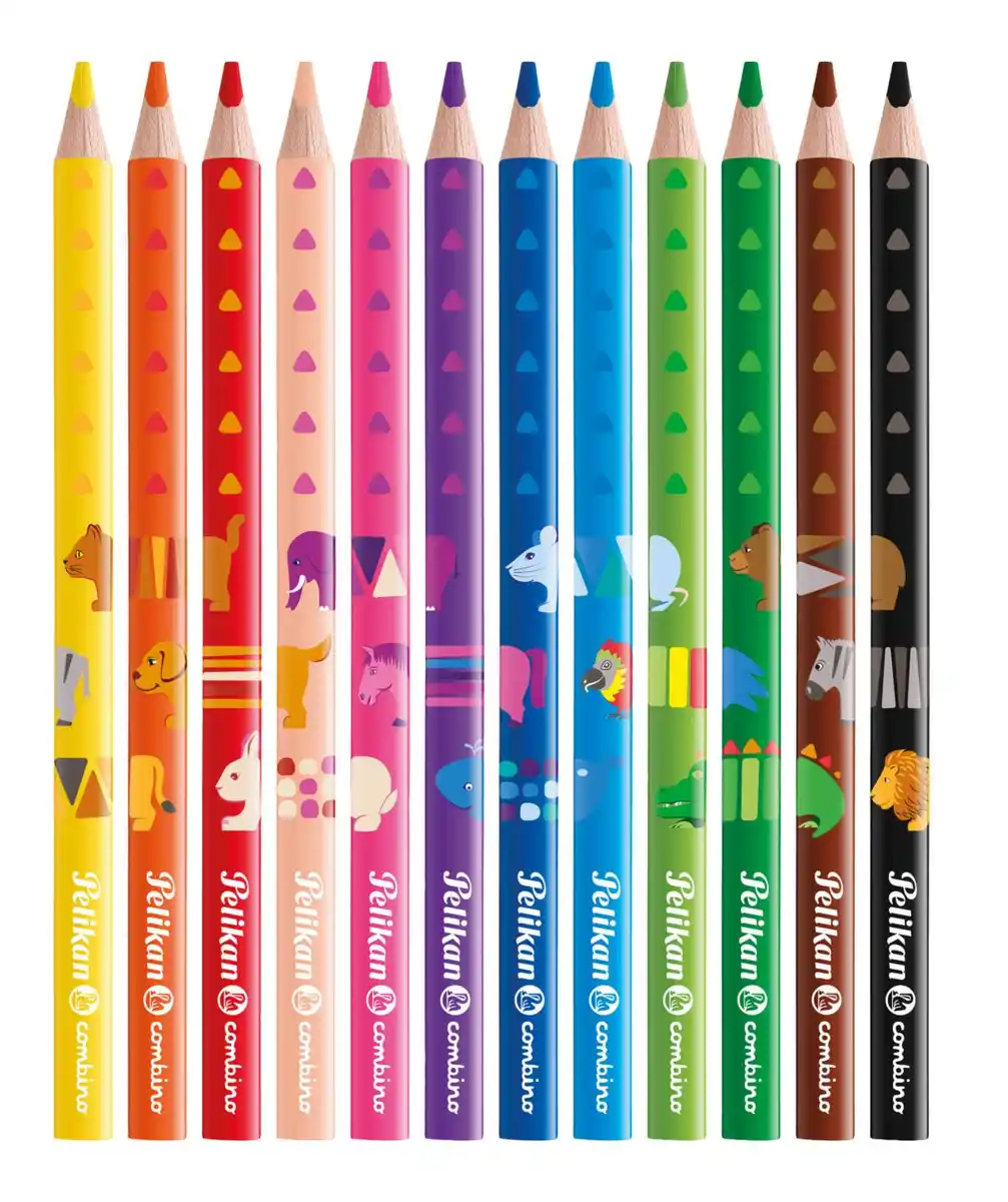 Bild 2 von PELIKAN Buntstifte-Set »Combino«, 12-teilig