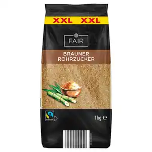 FAIRTRADE Brauner Rohrzucker 1 kg