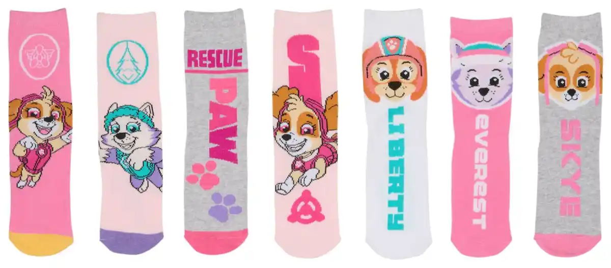 Bild 2 von Kinder-Socken »PAW Patrol«, 7 Paar