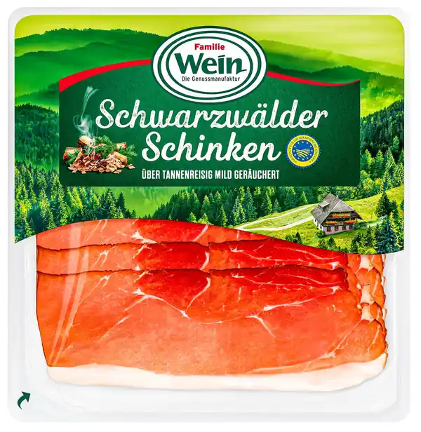 Bild 1 von WEIN Schwarzwälder Schinken, 100-g-Packg.