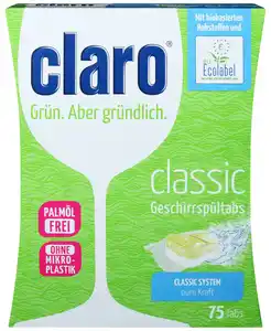 CLARO Geschirrreiniger-Tabs