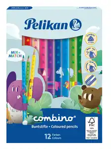 PELIKAN Buntstifte-Set »Combino«, 12-teilig