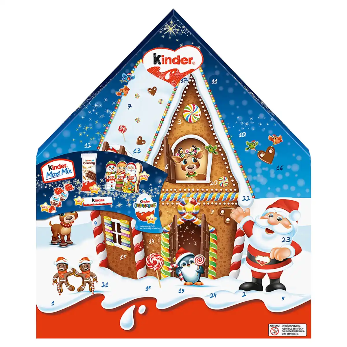 Bild 1 von KINDER®  Maxi-Mix-Adventskalender 351 g