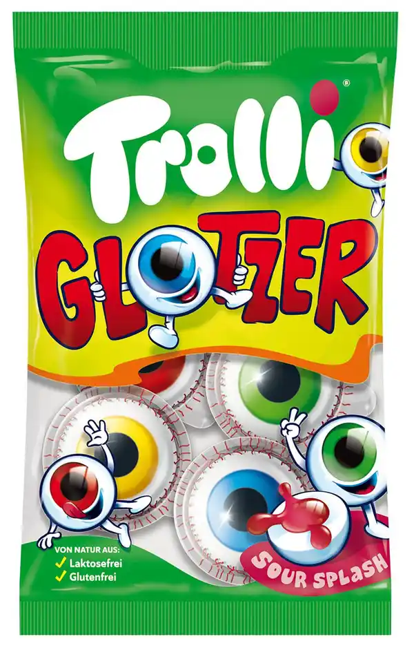 Bild 1 von TROLLI Glotzer Fruchtgummis, 75-g-Beutel