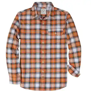 Dubinik® Flanellhemd Herren Flanellhemden Herren Langarm Regular Fit Kariert Button Down Warm Freizeit Herren Hemd