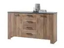 Bild 1 von Sideboard mit 4 Schubladen Samdal - anthrazit 148 cm - EDMONTON