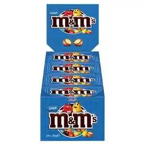 M&M's Schokolinsen Crispy 24 x 36 g (864 g)