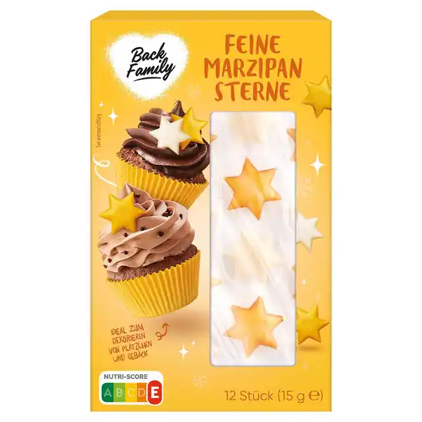 Bild 1 von BACK FAMILY Feine Marzipan-Sterne 15 g