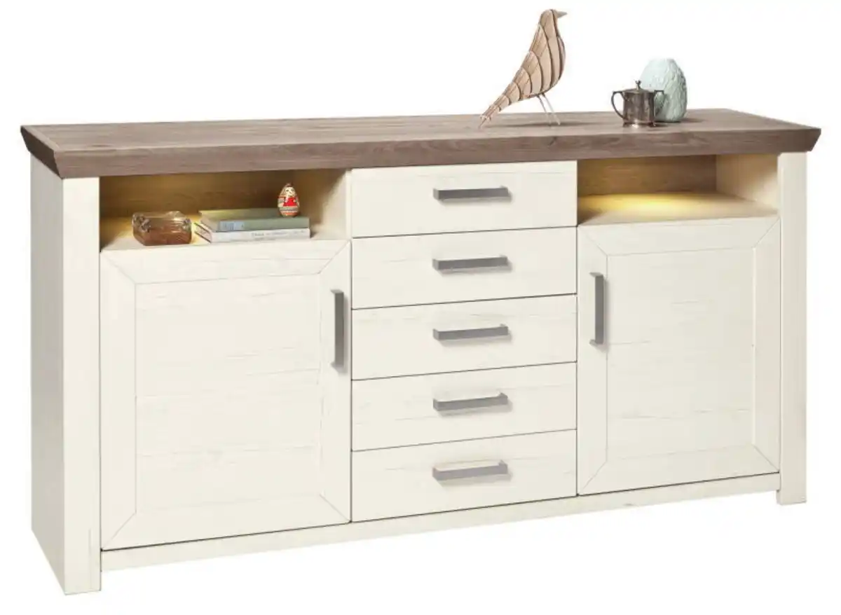 Bild 1 von Set one by Musterring Sideboard SET ONE YORK, Holznachbildung