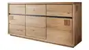 Bild 1 von Sideboard 3 Schubladen Wildeiche massiv geölt 175 cm - GIRONA