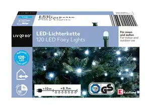 LIV&BO® LED-Lichterkette mit 120 LEDs