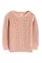 Bild 1 von C&A Baby-Pullover-Zopfmuster, Rosa, Größe: 62