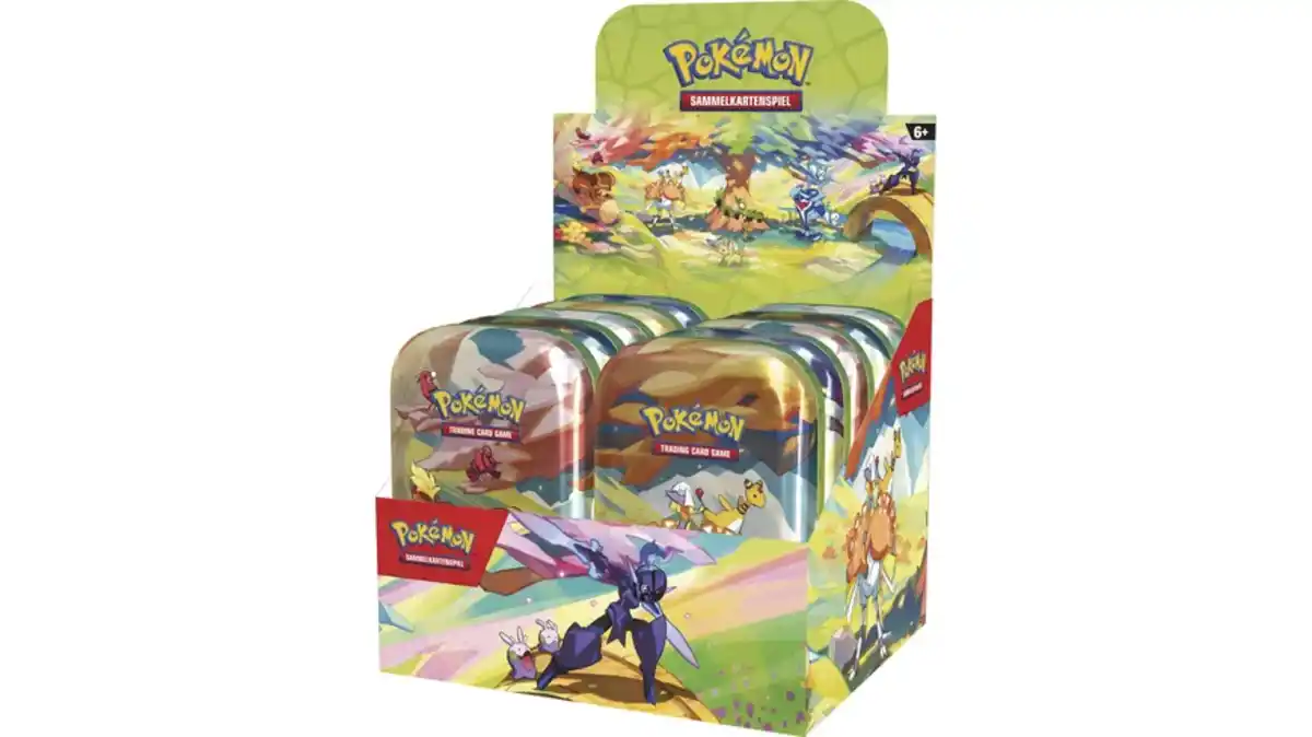 Bild 1 von POKÉMON Sammelkartenspiel - Mini Tins Juni 2024