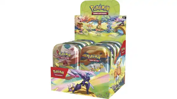 Bild 1 von POKÉMON Sammelkartenspiel - Mini Tins Juni 2024