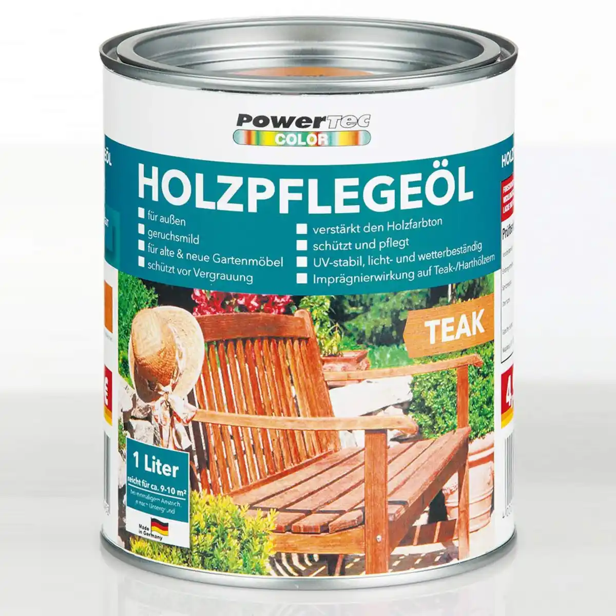 Bild 1 von Holz-Pflegeöl, Teak 4 er Set