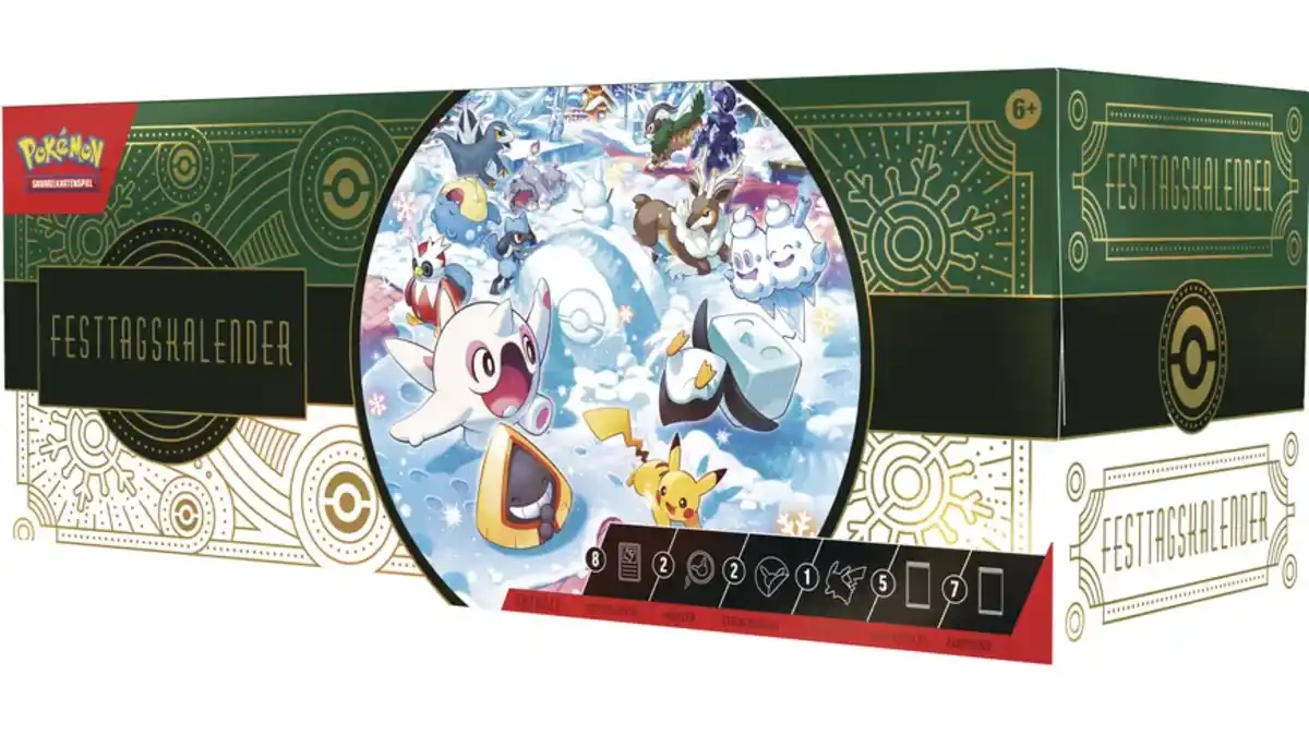 Bild 1 von POKÉMON Sammelkartenspiel - Festtagskalender (2024)