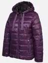 Bild 3 von Damen Steppjacke mit Kapuze Lila