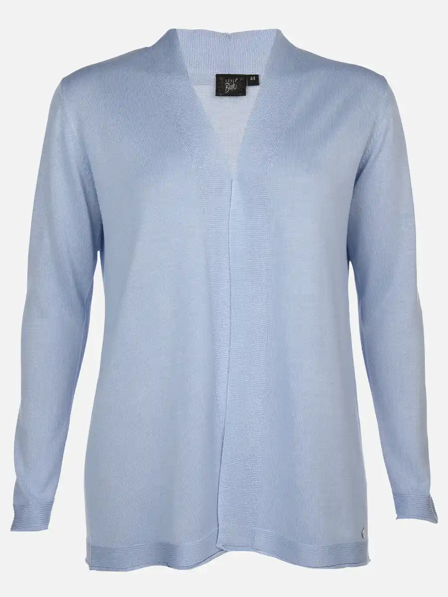 Bild 1 von Große Größen Strickcardigan Blau