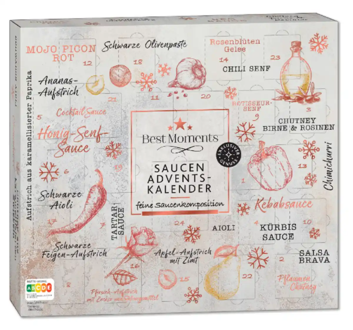 Bild 1 von BEST MOMENTS Saucen-Adventskalender*