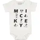 Bild 1 von Babybody Micky, Weiß, 62/68
