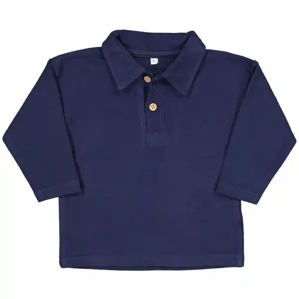 Bild 1 von Baby Jungen-Poloshirt Lange Ärmel, Navy, 80