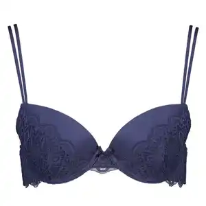 Damen Demi soft-BH A-C, Navy, 80B