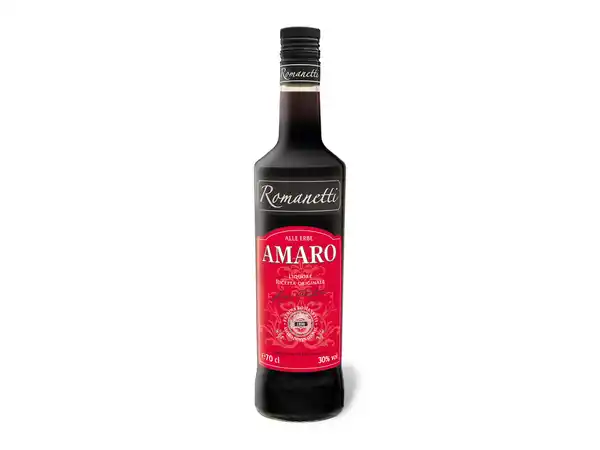 Bild 1 von ROMANETTI Amaro Kräuterlikör 30% Vol