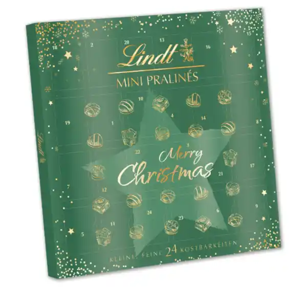 Bild 1 von LINDT Mini Pralinés Adventskalender*