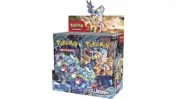 Bild 1 von POKÉMON Sammelkartenspiel - Boosterpack Karmesin & Purpur - Stellarkrone