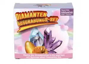 Diamanten Ausgrabungsset inkl. Spachtel