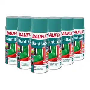 Buntlack-Spray, 6er-Set - Petrol