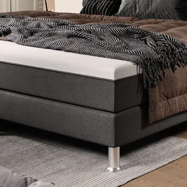 Bild 4 von Boxspringbett Sunny Plus 180x200 Webstoff Anthrazit