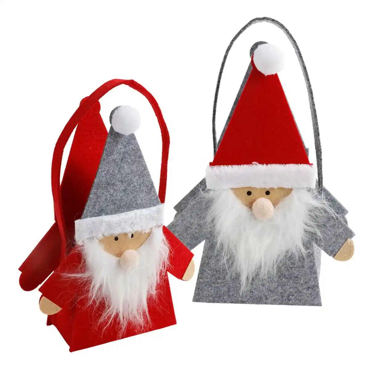 Bild 1 von Weihnachtsdeko Filz-Tasche Santa 20x30x7,5cm