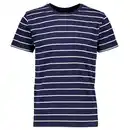 Bild 1 von Hern t-shirt Kurze Ärmel, Navy/Weiß, M