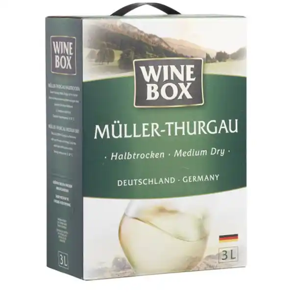 Bild 1 von Winebox Müller-Thurgau Landwein Bag in Box 3 Liter