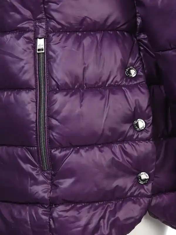 Bild 4 von Damen Steppjacke mit Kapuze Lila