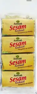 Alnatura Bio Sesam Krokant Riegel, 108 g