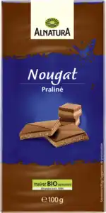 Alnatura Bio Nougat Schokolade, 100 g