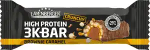 Layenberger Crunchy 3K Protein Bar Brownie Caramel Riegel, 45 g