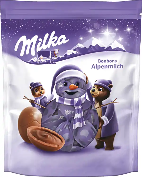 Bild 1 von Milka Bonbons Alpenmilch, 86 g