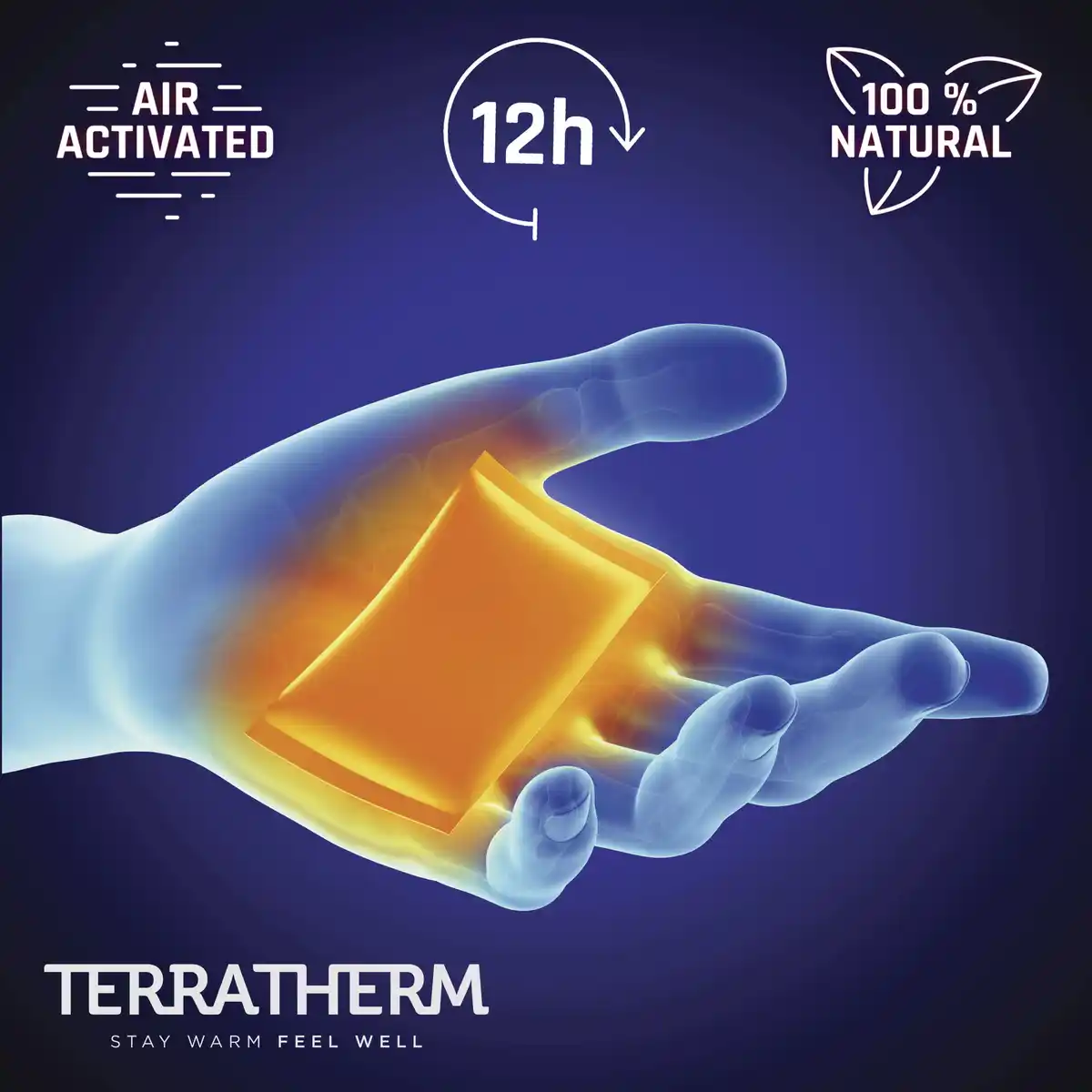 Bild 2 von TerraTherm Handwärmer, 1 Paar - 12h Wärme