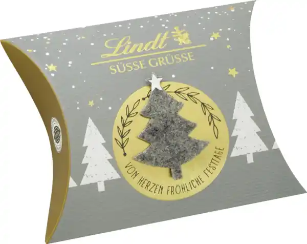 Bild 1 von Lindt Pralinés Süße Grüße Filz Edition kleines Kissen, 40 g