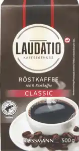 LAUDATIO KAFFEEGENUSS Röstkaffee Classic, 500 g