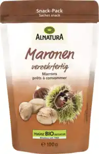 Alnatura Bio Maronen verzehrfertig, 100 g