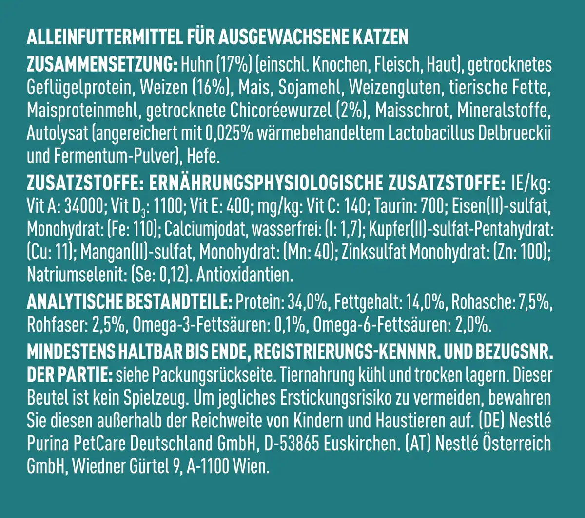 Bild 3 von Purina ONE ADULT Huhn, 2,8 kg