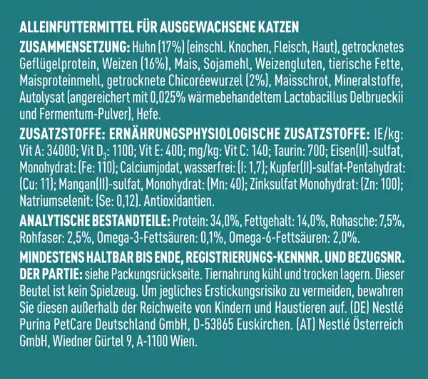 Bild 3 von Purina ONE ADULT Huhn, 2,8 kg