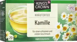 KING'S CROWN Kräutertee Kamille, 30 g