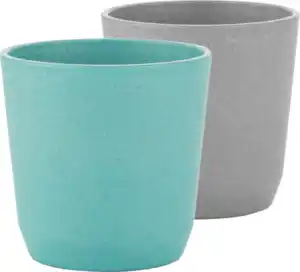 reer Growing Becher 2er Set blau/grau